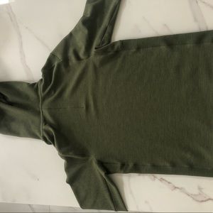 Olive Green Lululemon Long Sleeve Shirt
